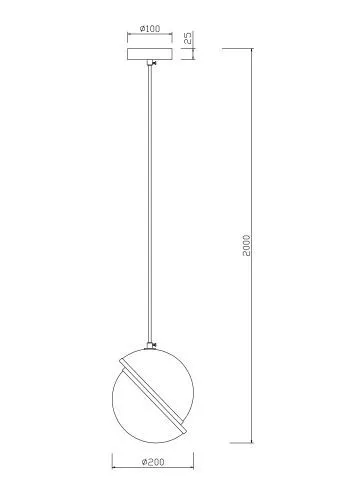 Подвесной светильник Freya FR5181PL-01CH фото 8