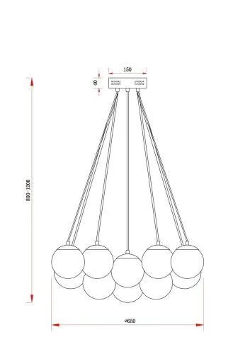 Подвесной светильник Freya FR5231PL-19CH фото 7