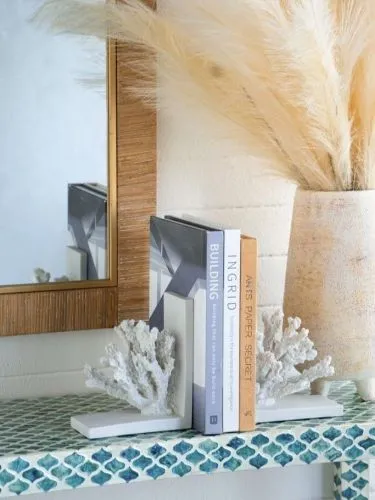 Держатели для книг Кораллы, набор 2 предмета 15х12х18см фото 4
