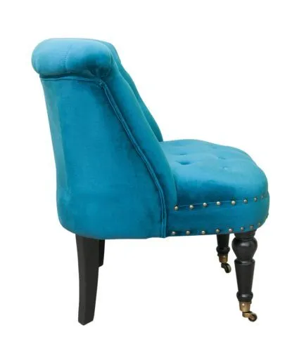 Кресло Aviana blue velvet 5KS24027-B, голубой фото 4