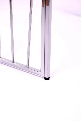 Консольный стол 1124-CS clear серебряный AllConsoles 80x25x80 фото 5