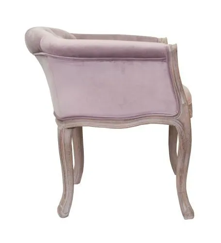 Кресло Kandy pink velvet розовый фото 5
