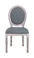 Стул медальон Volker old grey ver.2 серый