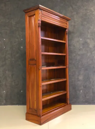 Стеллаж книжный из массива BSAH-M (орех, 92х33х180 см) фото 3