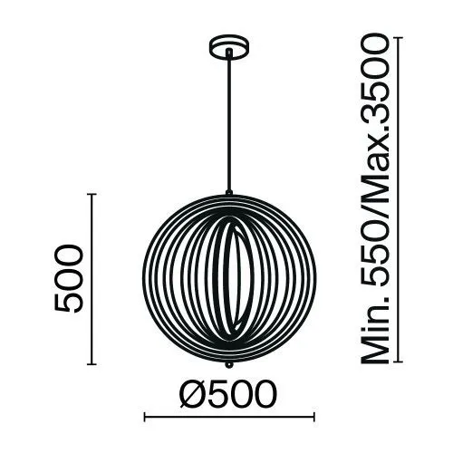 Подвесной светильник Maytoni MOD197PL-01W1 фото 3