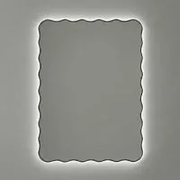 Fancy LED Silver Зеркало в раме с подсветкой