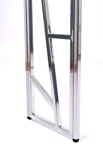 Консольный стол 1092-CS clear серебряный AllConsoles 100x25x80 фото 7