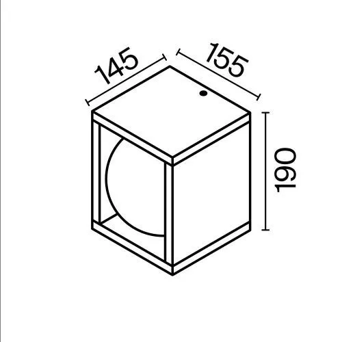 Уличный настенный светильник Outdoor O483WL-L10GF3K фото 8