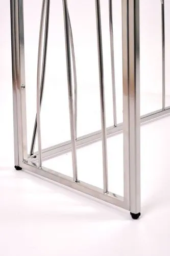 Консольный стол 1023-CS clear серебряный AllConsoles 80x35x80 фото 3