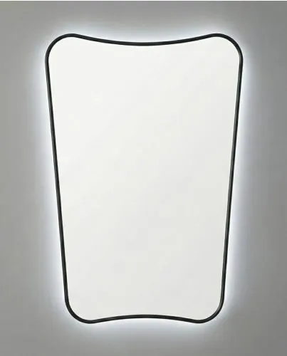 Sky M  LED Black Зеркало в раме с подсветкой