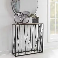 Консольный столик Reed Uttermost с мраморной столешницей 89*30*91 см