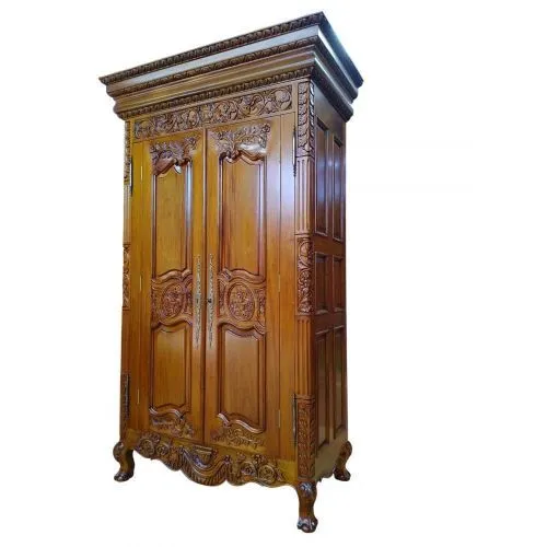 Шкаф платяной из массива махагони TVAP-M (орех, 127х66х213 см) фото 2