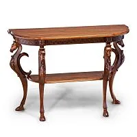 Консоль из массива Кони Zzibo mobili орех, 112х40х78 см