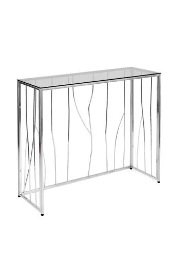 Консольный стол 1021-CS grey серебряный AllConsoles 100x35x80 фото 8