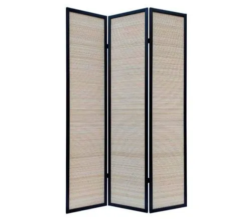 Ширма 3 секции каркас венге / бамбук натуральный 120×2×178 см
