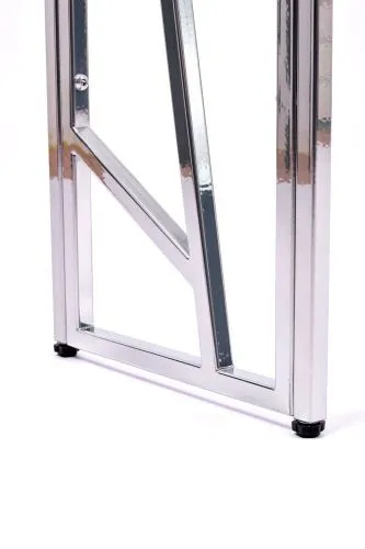 Консольный стол 1092-CS clear серебряный AllConsoles 100x25x80 фото 6