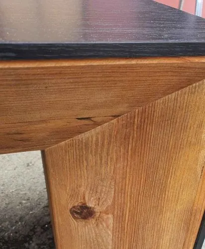 Консоль Wooden Vintage Loft в скандинавском стиле 80*40*120 см фото 4