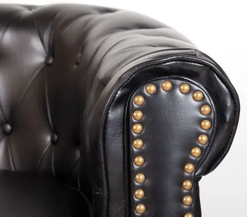 Двухместный диван CHESTERFIELD Karo v2, 71*76*129 см фото 4