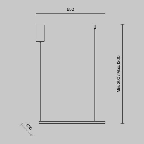 Подвесной светильник Maytoni MOD072PL-L28BS3K фото 3