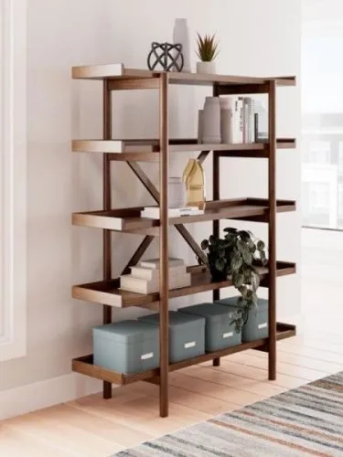H615-70 Lyncott стеллаж книжный, ASHLEY 176*47*142 см