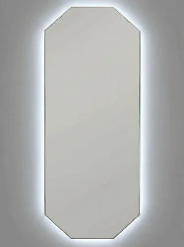 Stilig L LED Silver Зеркало в раме с подсветкой