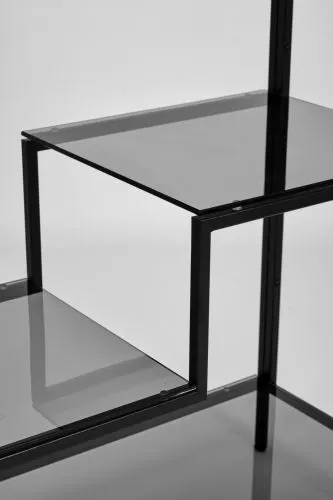 Консольный стол 1013-CB grey черный муар AllConsoles 80x35x80 фото 2