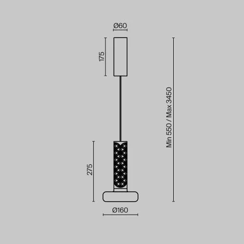 Подвесной светильник Maytoni MOD514PL-L15W3K фото 6