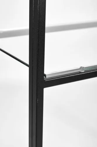 Консольный стол 1043-CB clear черный муар AllConsoles 80x35x80 фото 6