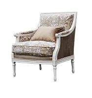 Кресло Provence DF814 (M01) 93*81*79 см белый с эффектом старения