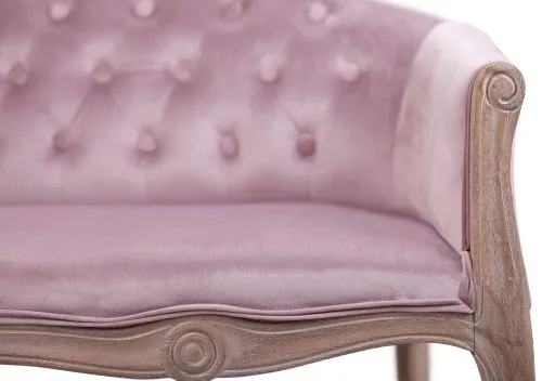 Диванчик Kandy double pink velvet, розовый фото 6