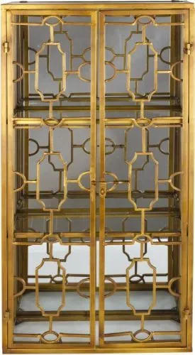 Шкафчик настенный с 2 дверцами 45х17х90см