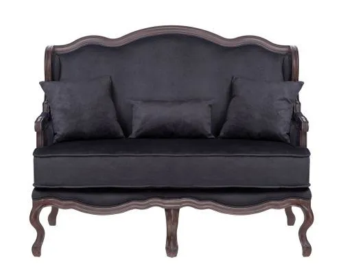 Двухместный диван Brody double black 115*69*130 см фото 6