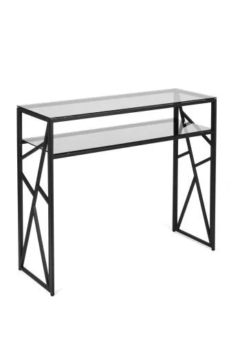 Консольный стол 1091-CB grey черный муар AllConsoles 100x35x80 фото 10