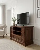 ТВ Тумба из массива TVSBR-M (орех, 73х55х104 см)					