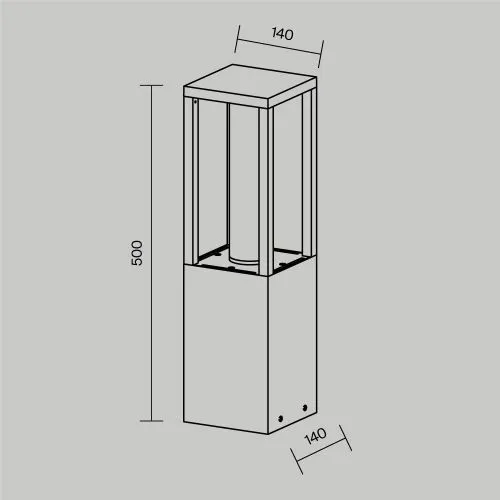 Ландшафтный светильник Outdoor O480FL-L12B3K фото 2