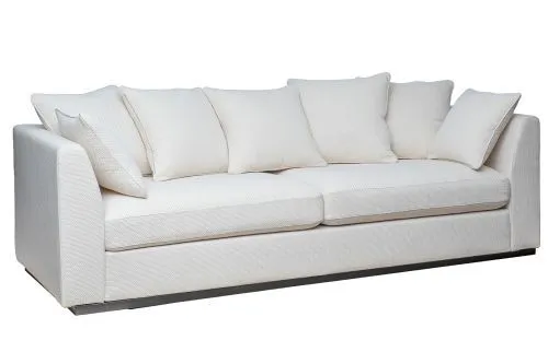 Диван Роберто(Roberto) трехместный, рогожка кремовый BOTEGA-SVBEG 250*100*90см фото 2