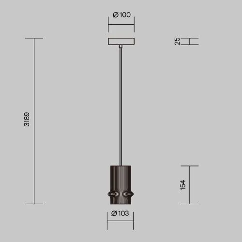 Подвесной светильник Maytoni MOD430PL-L5W3K фото 7