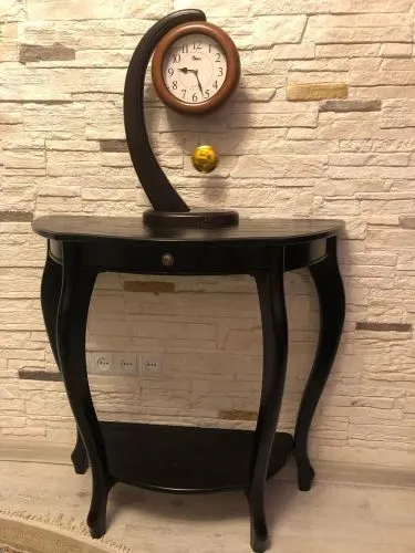 Консольный стол с ящичком, 76*38*80 см, венге фото 13