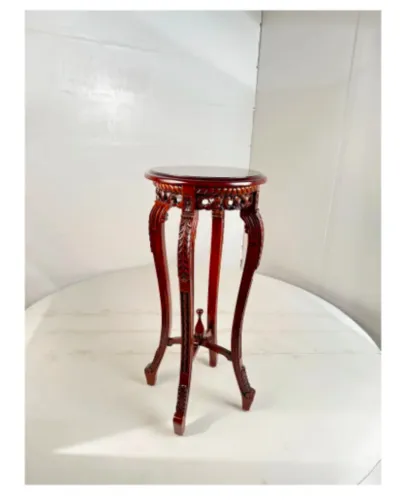 Напольная подставка для цветов из массива P030 (орех), 90 см фото 8