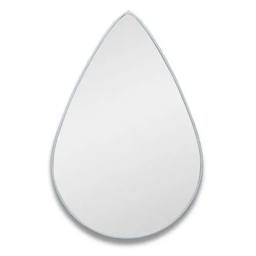 Droppe Silver Зеркало в тонкой раме Smal