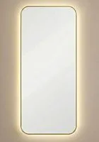 Smart L LED Gold Зеркало в раме с подсветкой