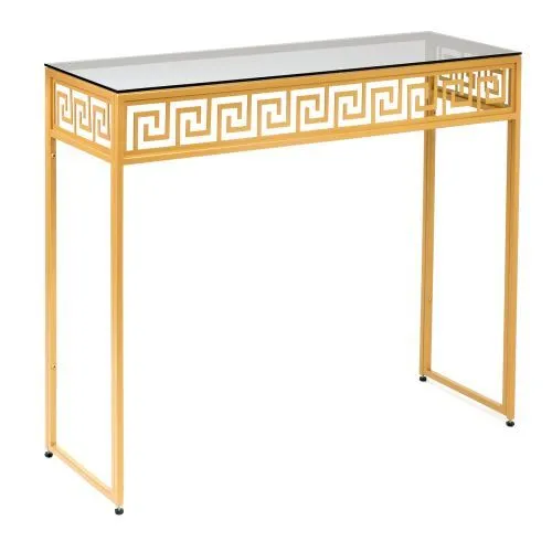 Консольный стол 1061-CG grey золотой AllConsoles 100x35x80