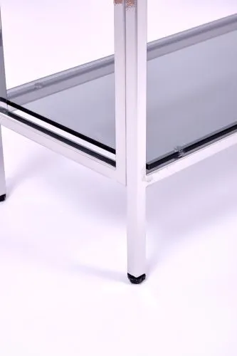 Консольный стол 1084-CS grey серебряный AllConsoles 80x25x80 фото 3
