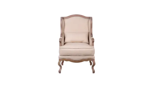 Классическое американское кресло Brody Beige 109*67*66 см