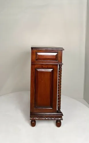 Комод резной 5 ящиков из массива B080 орех, 97х48х110 см Фото фото 18