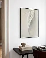 Текстурная картина  "Feather"
