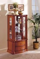 Низкая витрина 921 Nogal-5 Classic Левая 119*39*64 см