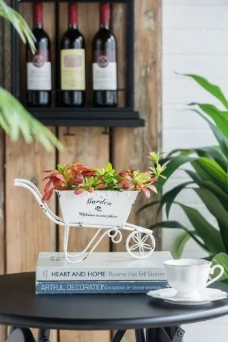 Кашпо Тележка 29х10х18см фото 6