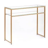 Консольный стол 1041-CG clear золотой AllConsoles 100x35x80