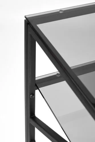 Консольный стол 1091-CB grey черный муар AllConsoles 100x35x80 фото 8